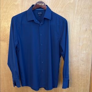 Nautica Men's Blue Dress Shirt